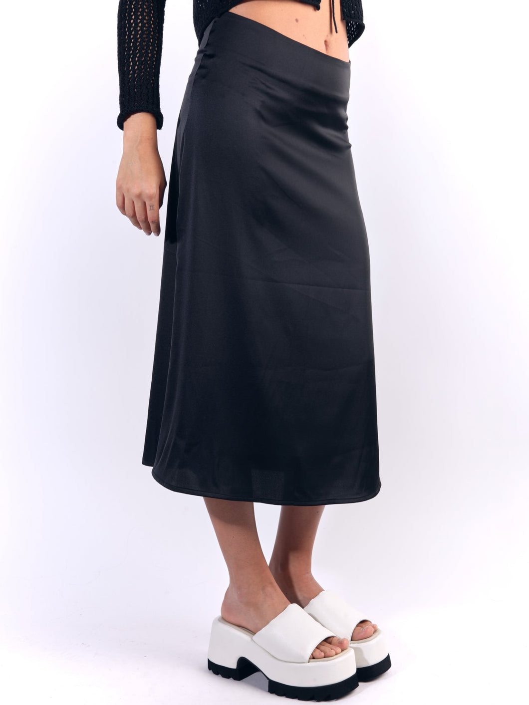 Falda para Mujer LESEM MIDI SKIRT MIAMI MIDI SKIRT NGR