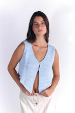 Cargar imagen en el visor de la galería, Top para Mujer LESEM TOP MARGARITA KNIT TOP AZL
