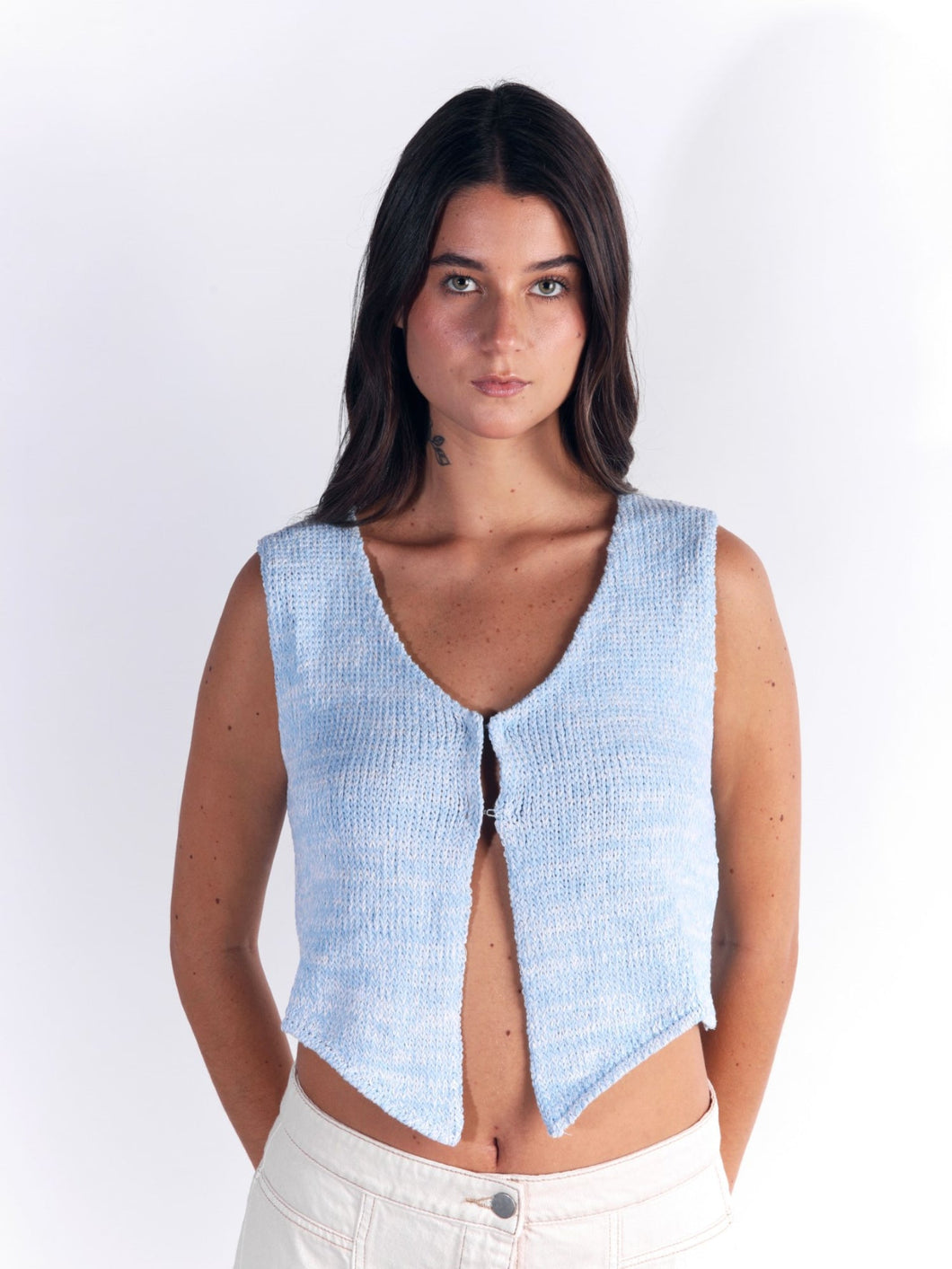 Top para Mujer LESEM TOP MARGARITA KNIT TOP AZL