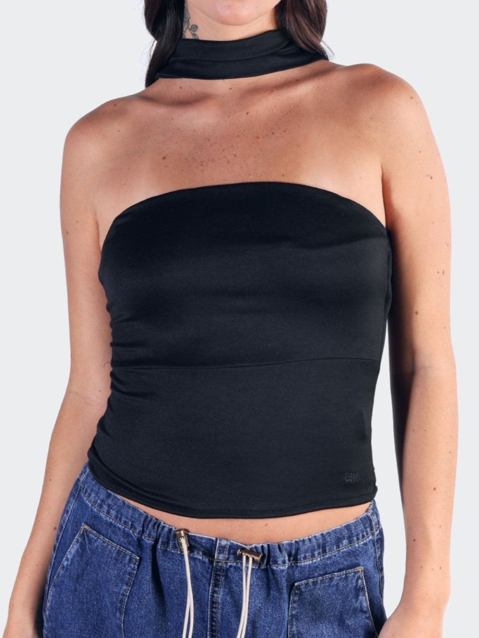 Top para Mujer LESEM TOP DAILY TUBE TOP NGR