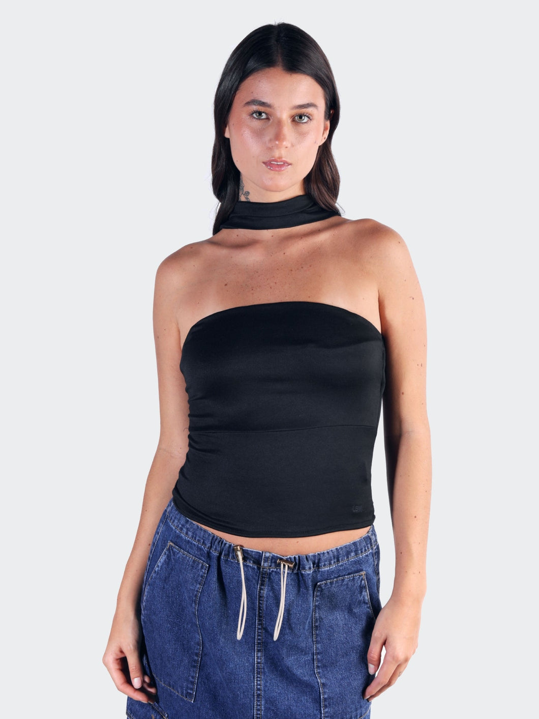 Top para Mujer LESEM TOP DAILY TUBE TOP NGR