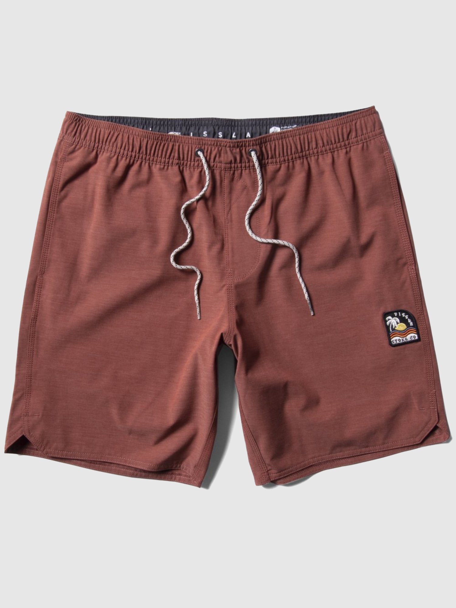 Ropa de Baño para Hombre VISSLA BOARDSHORT Solid Sets 17.5" Ecolastic BNR