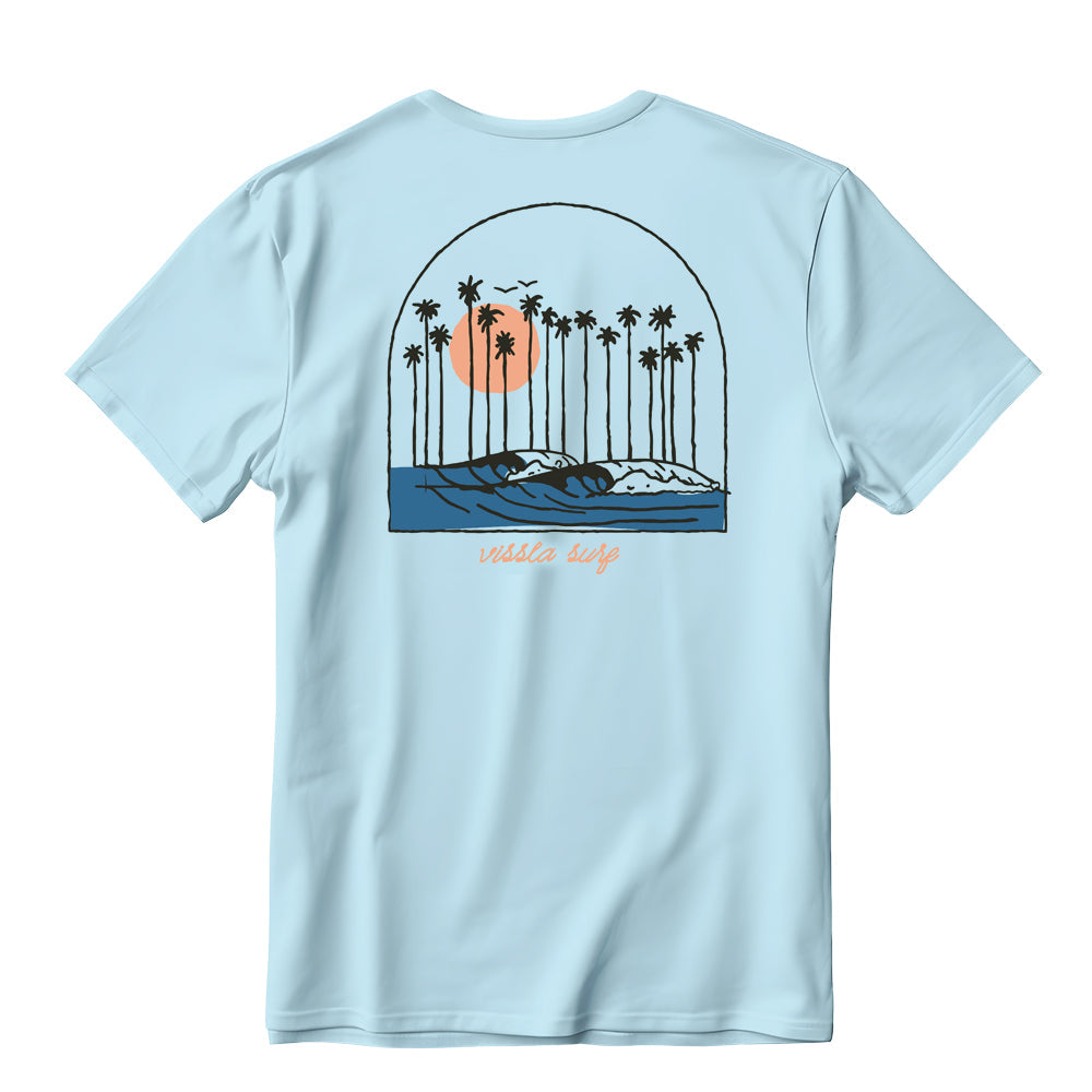 Polo para Hombre VISSLA CLASSIC OUT FRONT COASBLUE