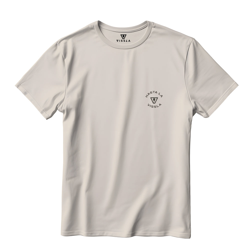 Polo para Hombre VISSLA CLASSIC HASTA LA VISSLA OFF WHITE