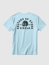 Cargar imagen en el visor de la galería, Polo para Hombre VISSLA CLASSIC SULTAN SKULLS COASBLUE
