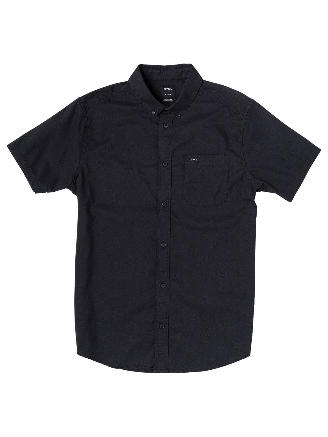 Camisa para Hombre RVCA SHIRT SS THATLL DO STRET BLK