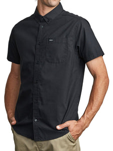 Camisa para Hombre RVCA SHIRT SS THATLL DO STRET BLK