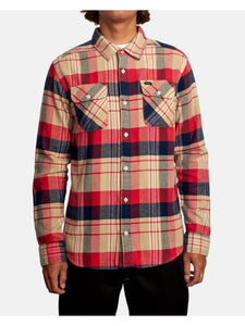 Camisa para Hombre RVCA SHIRT LS THATLL WORK FLA KHA