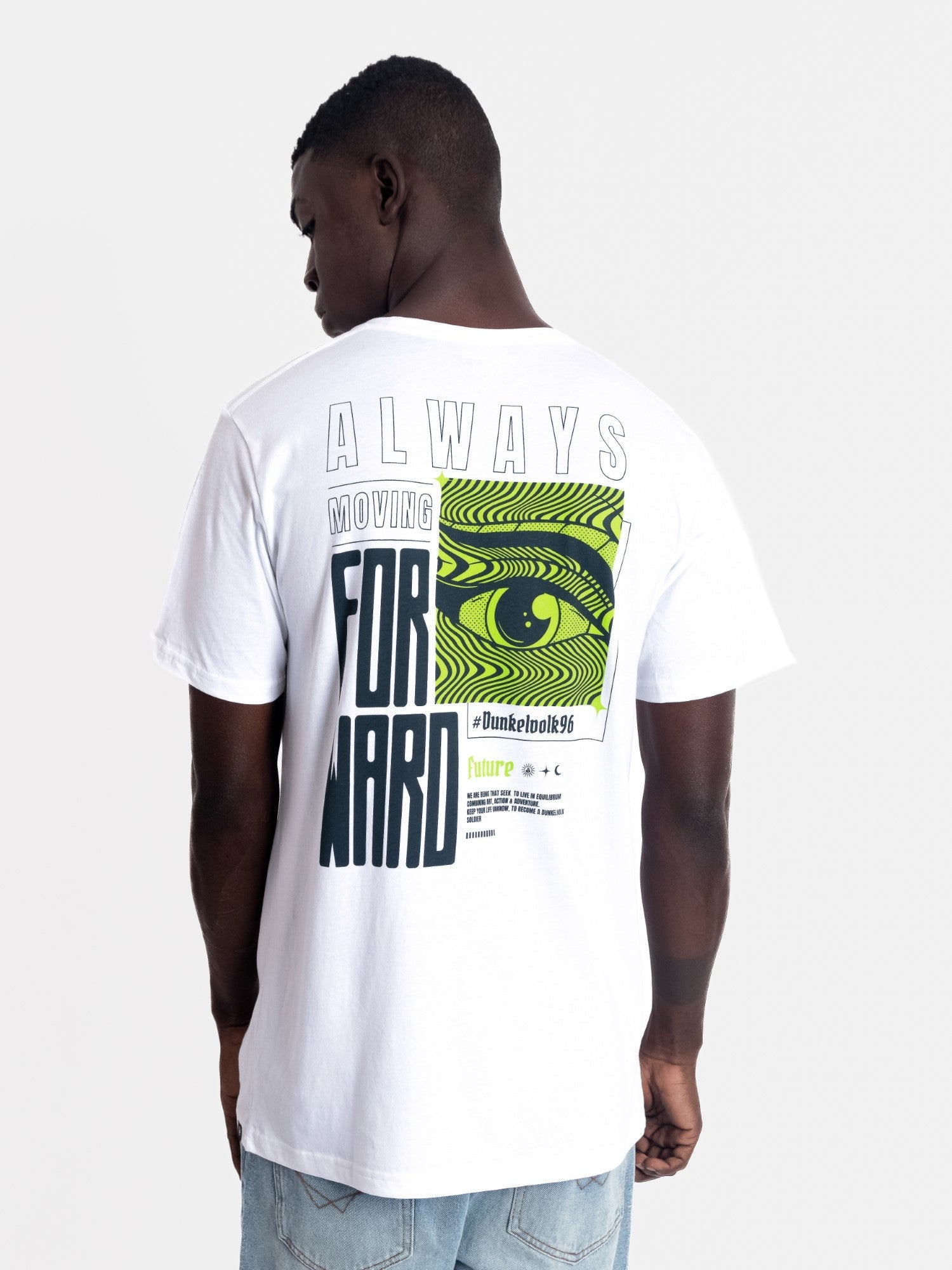 Polo para Hombre DUNKELVOLK URBAN HACKER WHT