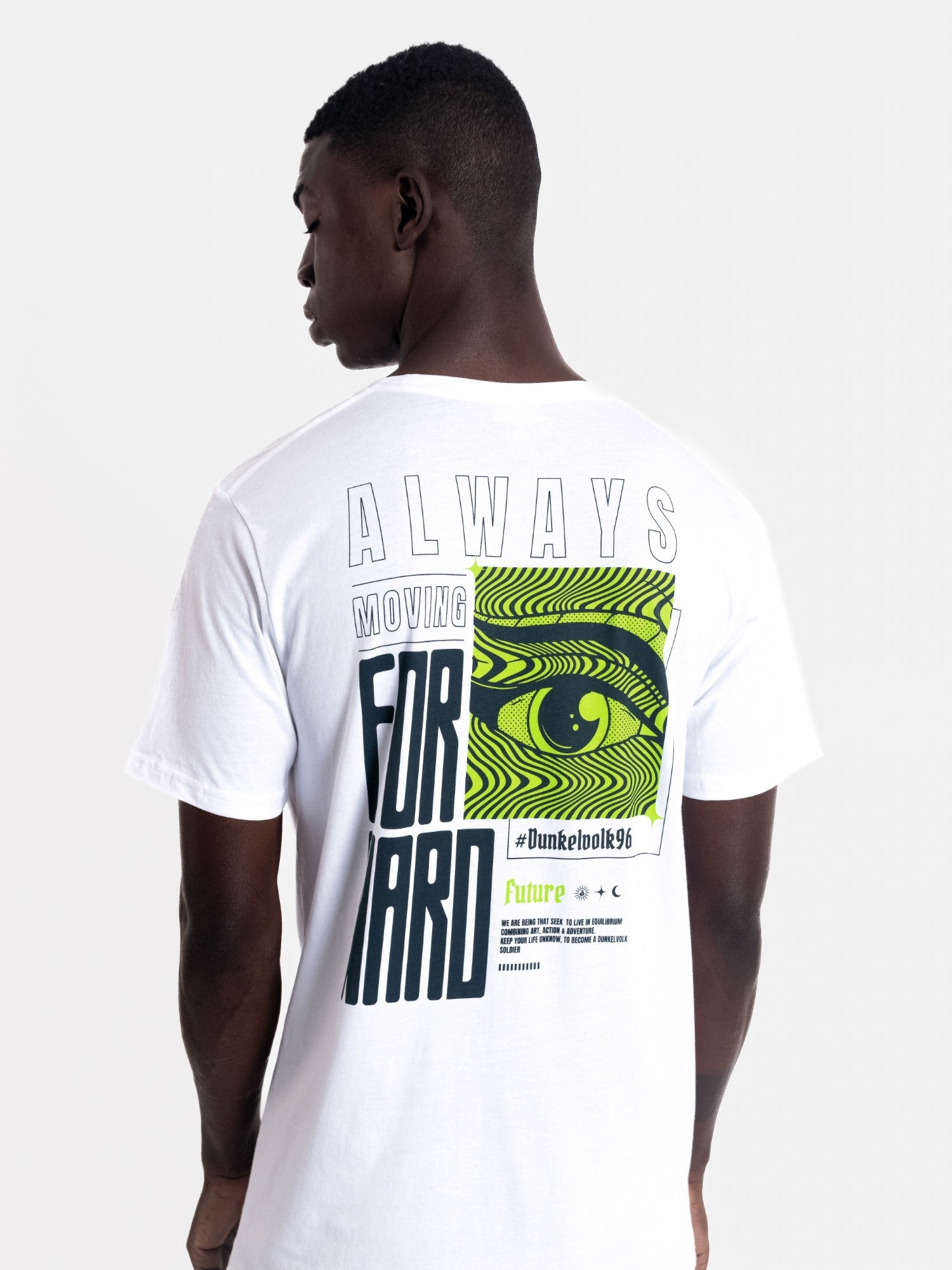 Polo para Hombre DUNKELVOLK URBAN HACKER WHT