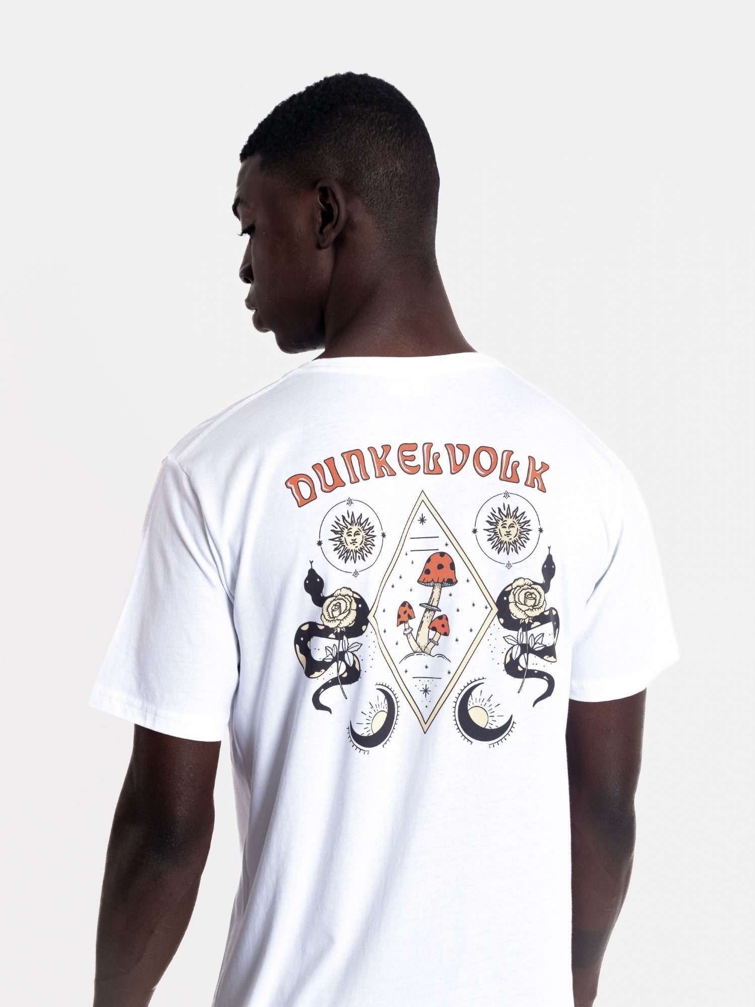 Polo para Hombre Dunkelvolk URBAN EL VIAJE WHT