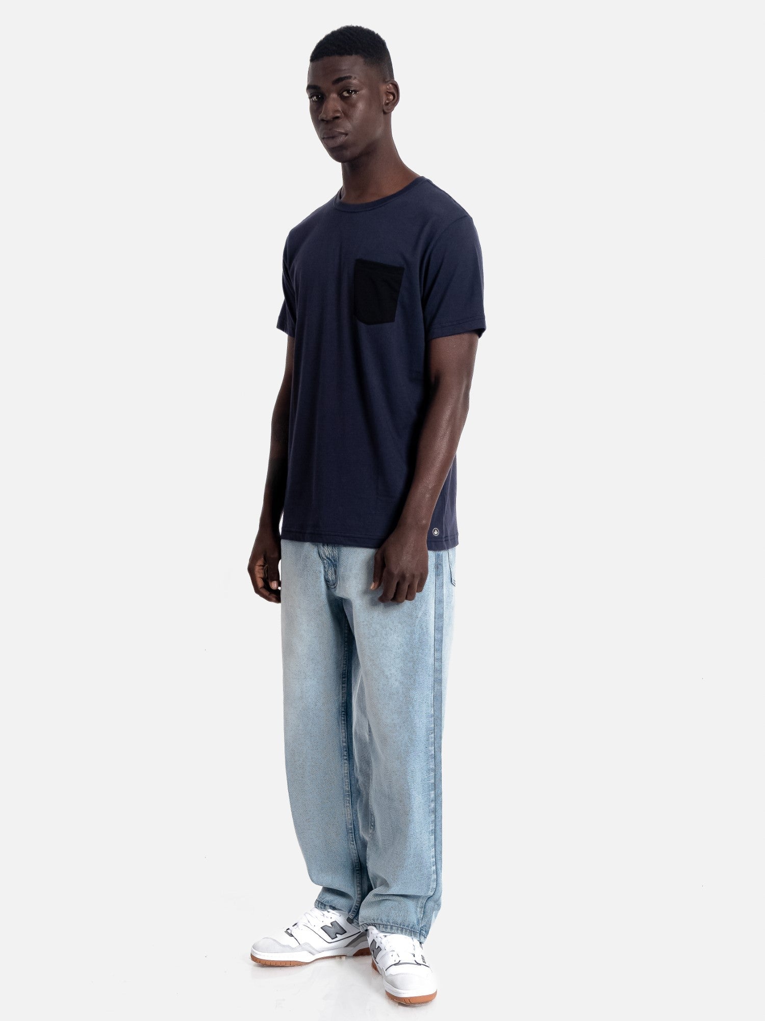 Polo para Hombre DUNKELVOLK BASIC SIMPLE CONTRAST POCKET TEE NYN