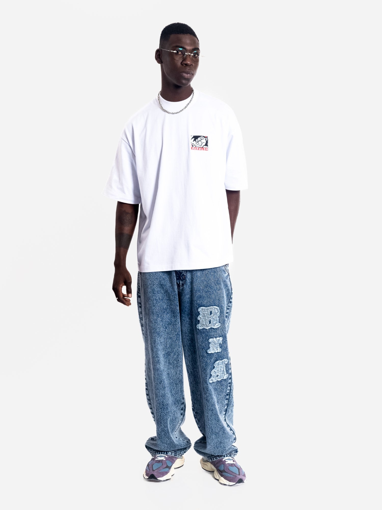 Polo para Hombre RIVALS GRAPHIC CHIVOS TEE WHT