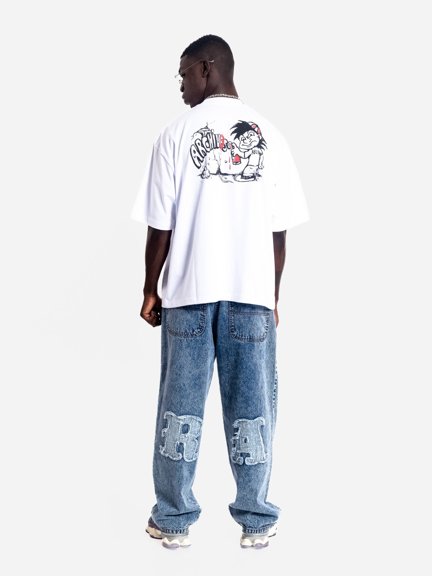 Polo para Hombre RIVALS GRAPHIC CHIVOS TEE WHT