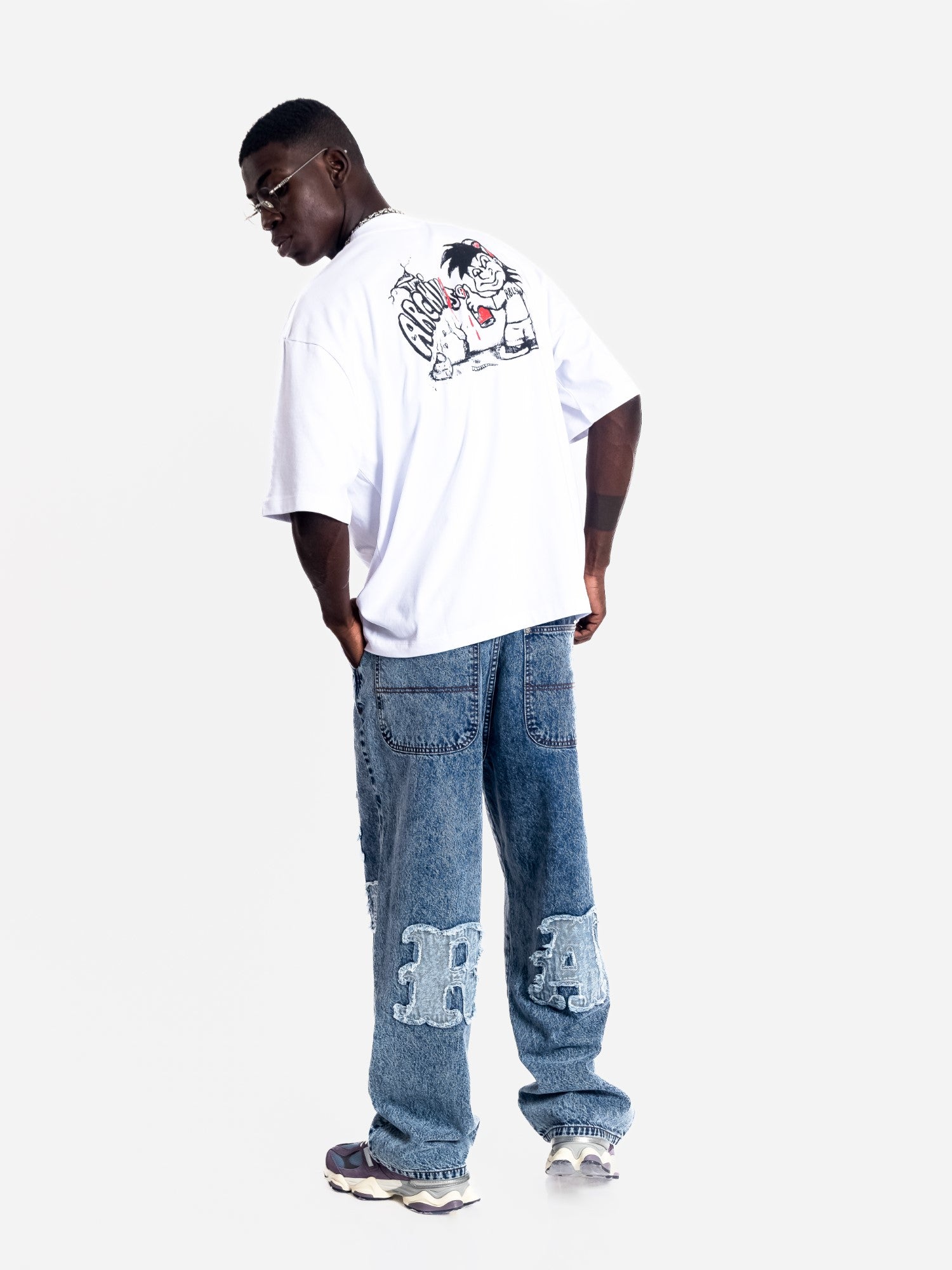 Polo para Hombre RIVALS GRAPHIC CHIVOS TEE WHT