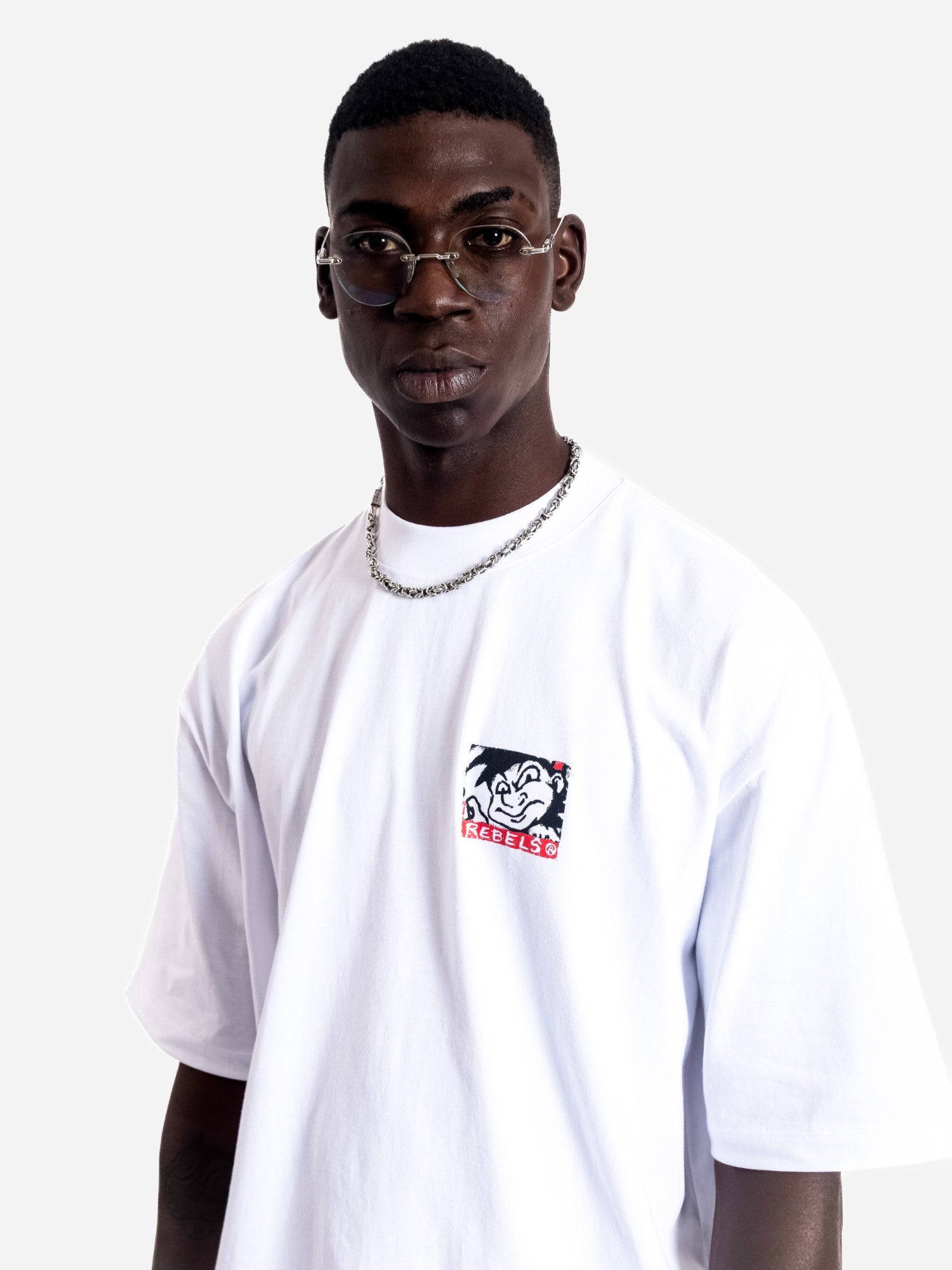 Polo para Hombre RIVALS GRAPHIC CHIVOS TEE WHT