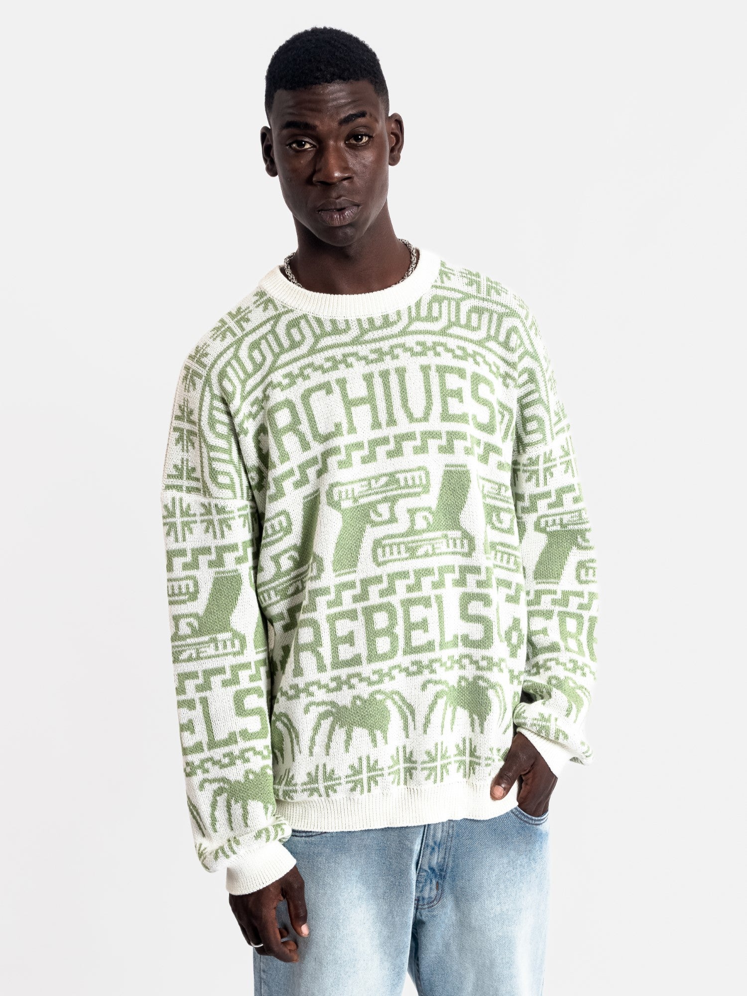 Chompa para Hombre RIVALS URBAN GRANNY SWEATER VRD