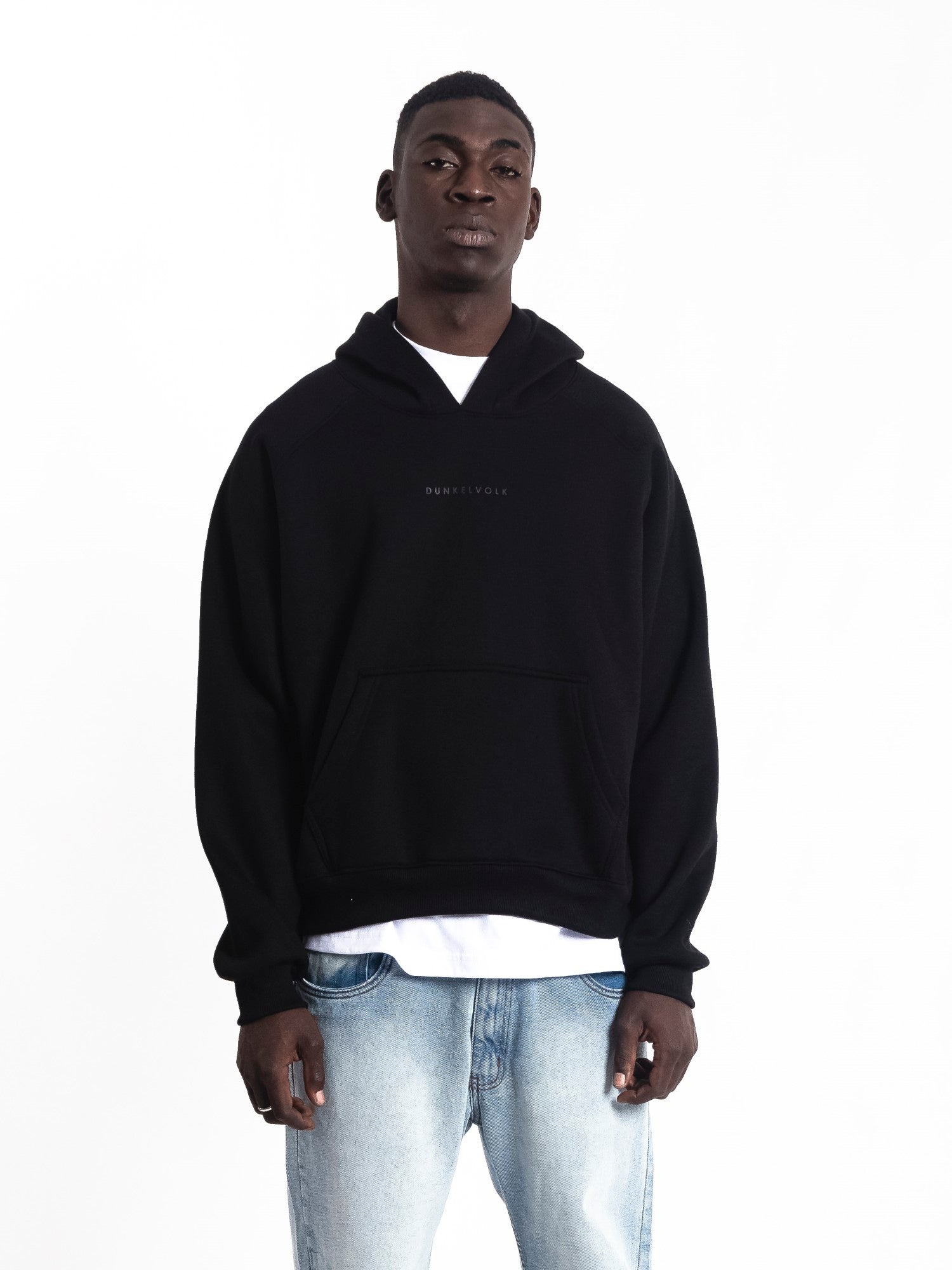 Polera para Hombre Dunkelvolk HOODIE 3D DSTW BLK