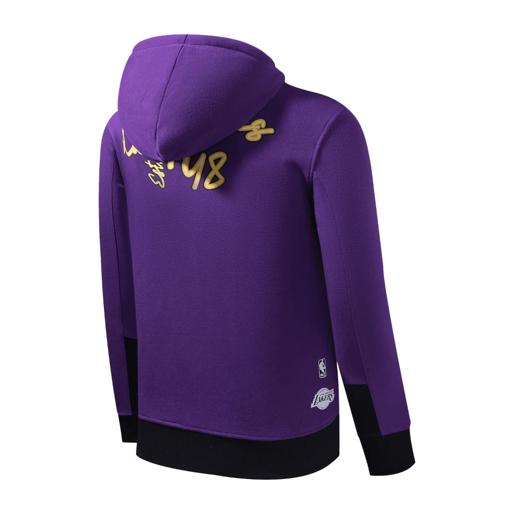 Polera para Hombre NBA SIN ZIP NBA NEON LIGHTS PRIMARY LOGO HOODIE PUR