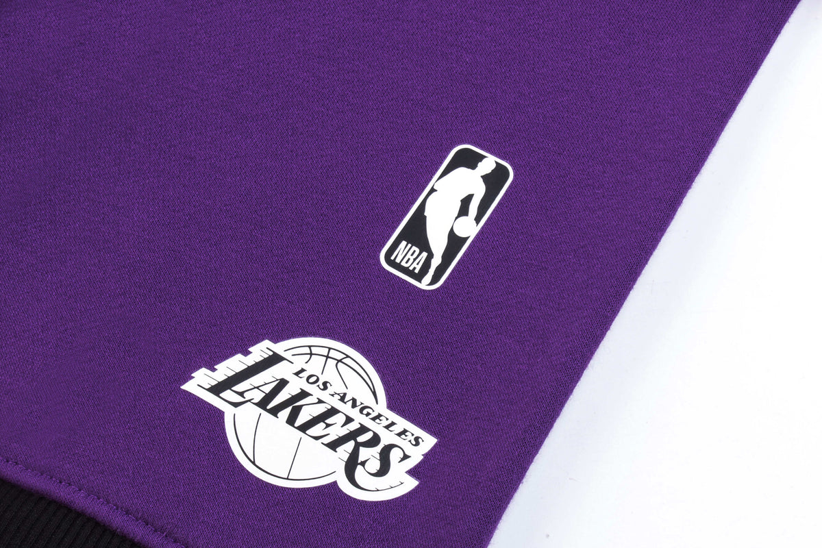 Polera para Hombre NBA SIN ZIP NBA NEON LIGHTS PRIMARY LOGO HOODIE PUR