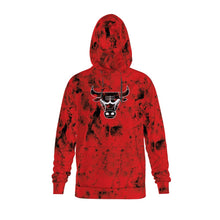 Cargar imagen en el visor de la galería, Polera para Hombre NBA SIN ZIP NBA TREND FASHION FULL TIE DYE HOODIE RED
