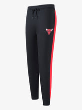 Cargar imagen en el visor de la galería, Jogger para Hombre NBA FLEECE PANTALON NBA SIDE STRIPE BLK
