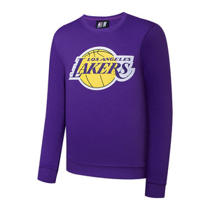 Polera para Hombre NBA CREW NECK NBA PRIMARY LOGO BASIC CREW SWEATSHIRT PUR