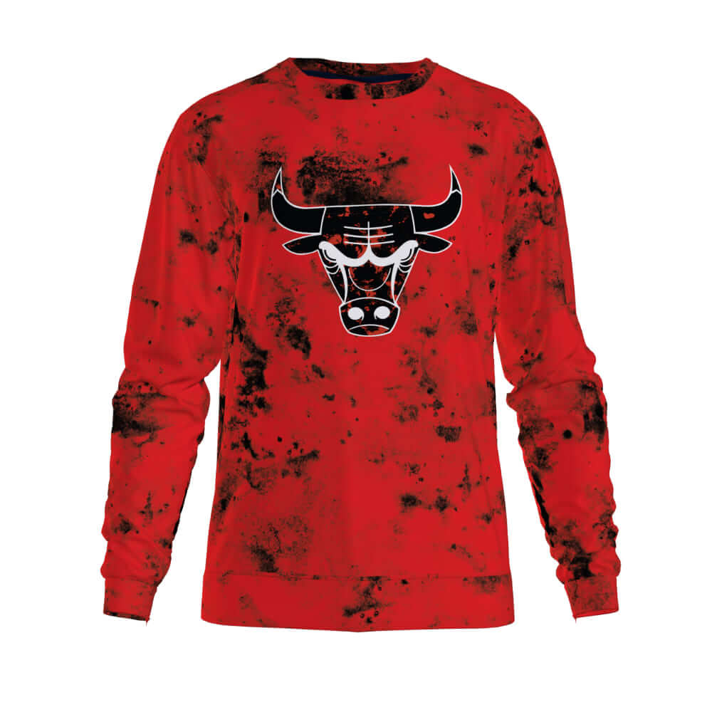 Polera para Hombre NBA CREW NECK NBA TREND FASHION FULL DYE SWEATSHIRT RED