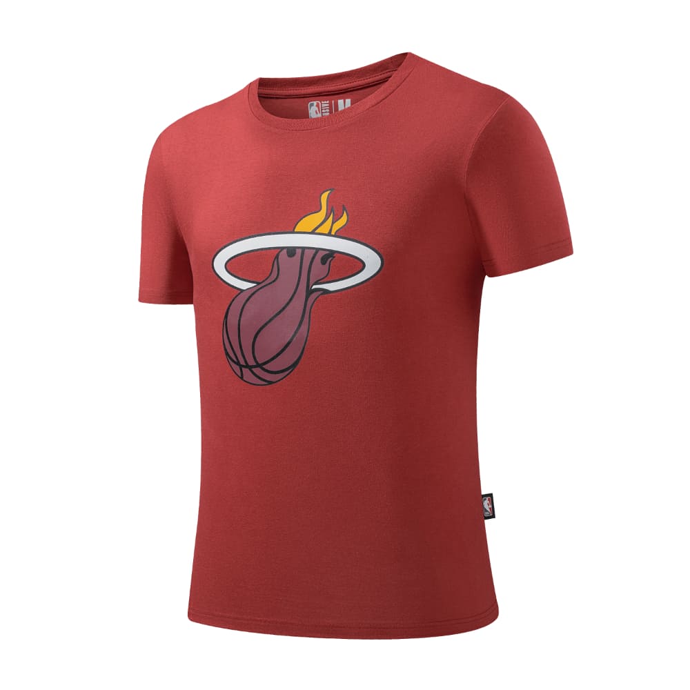 Polo para Hombre NBA CLASSIC CAMISETA BASIC PRIMARY LOGO NBA RED3