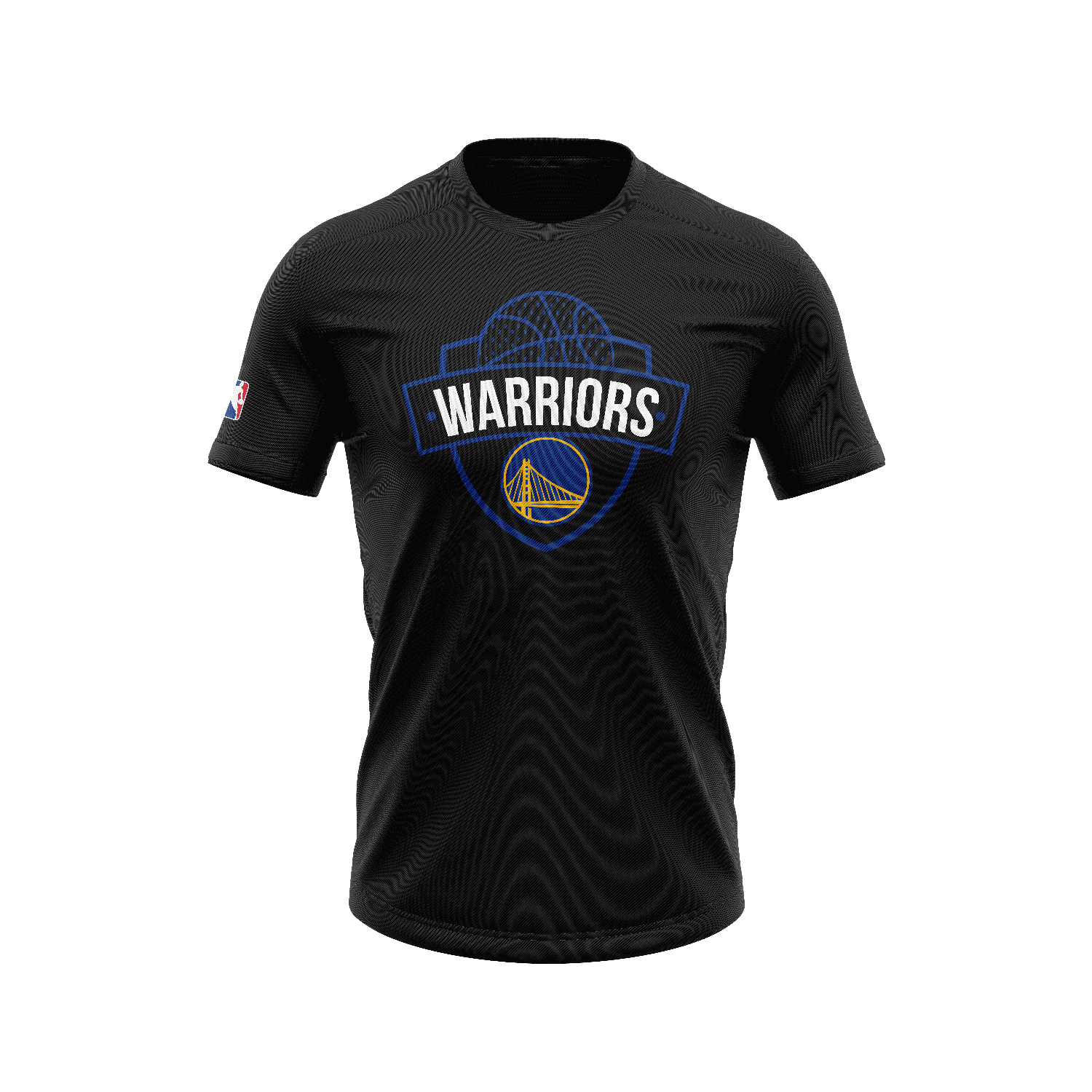 Polo para Hombre NBA CLASSIC CAMISETA NBA SHIELD BLK4