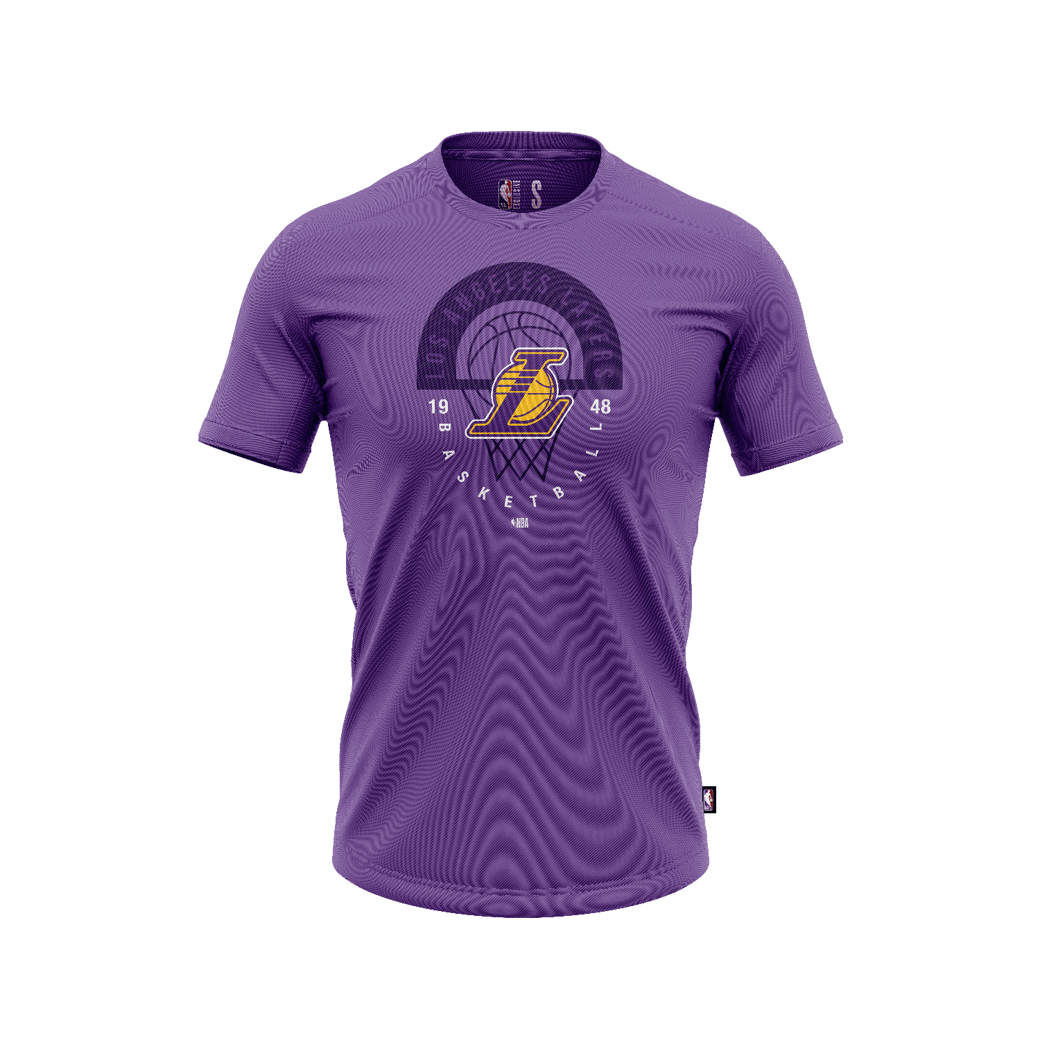 Polo para Hombre NBA CLASSIC CAMISETA HOOP NBA PUR
