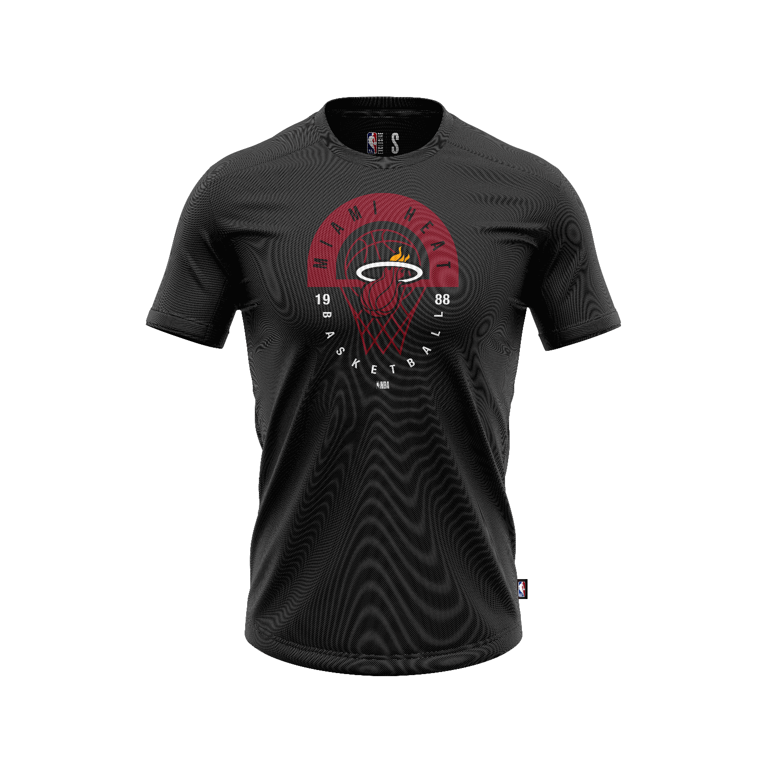 Polo para Hombre NBA CLASSIC CAMISETA HOOP NBA BLK