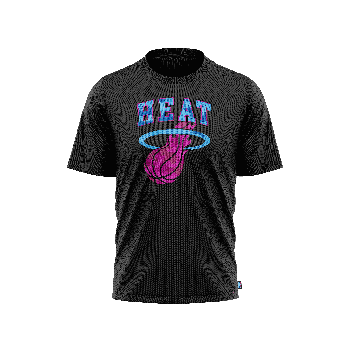 Polo para Hombre NBA CLASSIC CAMISETA GRAPHIC CAMO LOGO NBA BLK4