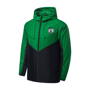 Casaca para Hombre NBA LIGHT NBA COLOR BLOCK PRIMARY LOGO WINDRUNNER GRN