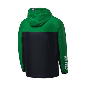 Casaca para Hombre NBA LIGHT NBA COLOR BLOCK PRIMARY LOGO WINDRUNNER GRN
