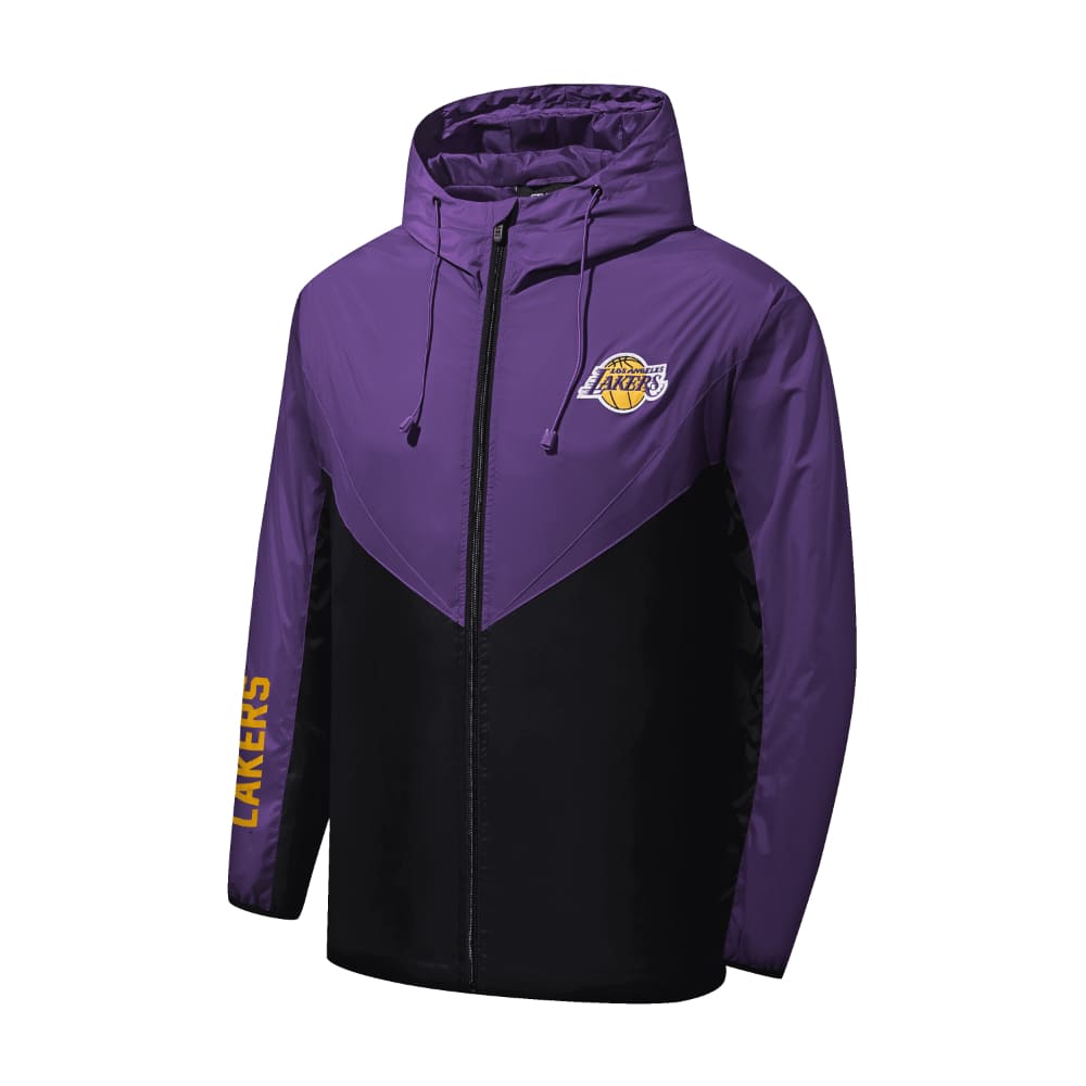 Casaca para Hombre NBA LIGHT NBA COLOR BLOCK PRIMARY LOGO WINDRUNNER PUR