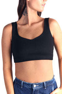 Top para Mujer NAKED TOP BASIC TOP NGR