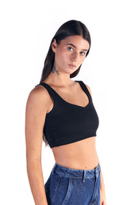 Top para Mujer NAKED TOP BASIC TOP NGR