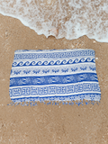 Pareo para Mujer PANTAI PAREO PAREO OLAS AZL
