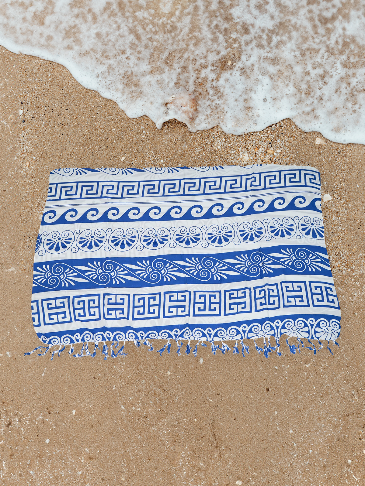 Pareo para Mujer PANTAI PAREO PAREO OLAS AZL