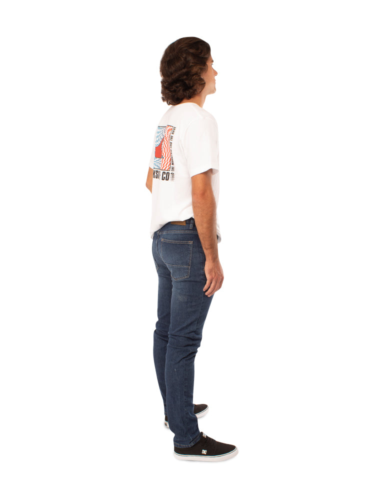 Jean para Hombre QUIKSILVER SLIM SHAKA SLIM MB01