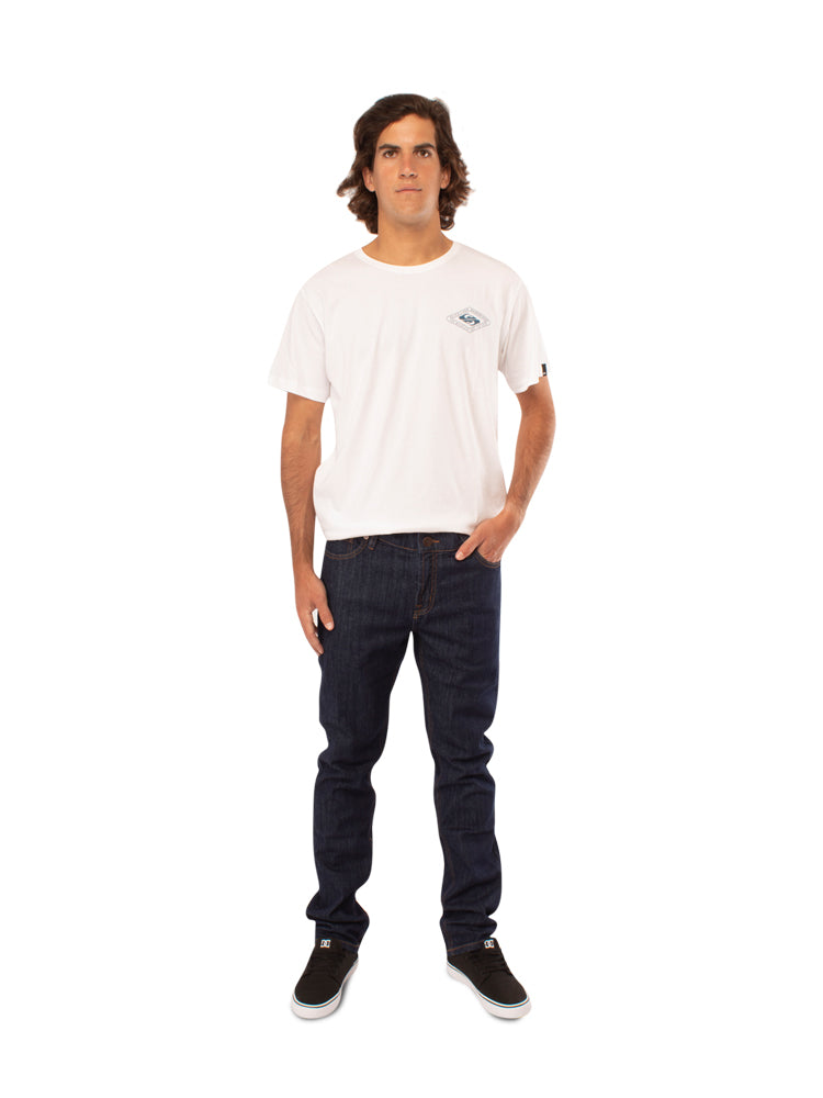 Jean para Hombre QUIKSILVER SLIM SHAKA SLIM DARK BLUE1 DB01