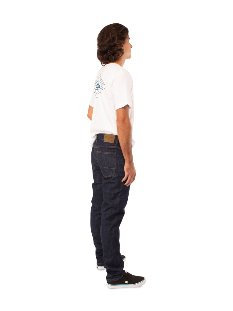 Jean para Hombre QUIKSILVER SLIM SHAKA SLIM DARK BLUE1 DB01