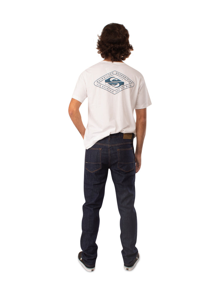 Jean para Hombre QUIKSILVER SLIM SHAKA SLIM DARK BLUE1 DB01