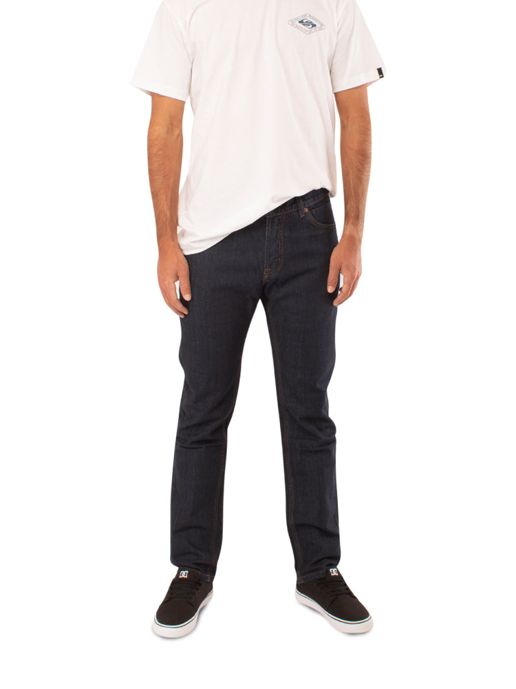 Jean para Hombre QUIKSILVER STRAIGHT SHAKA STR DARK BLUE1 DB01