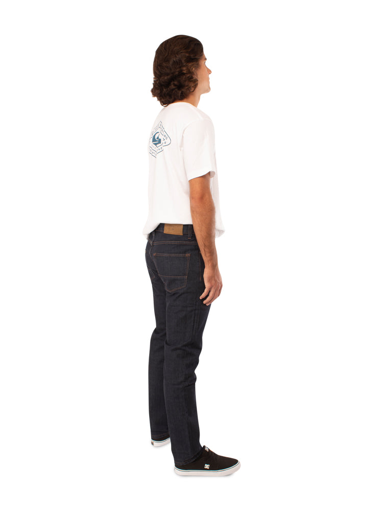 Jean para Hombre QUIKSILVER STRAIGHT SHAKA STR DARK BLUE1 DB01
