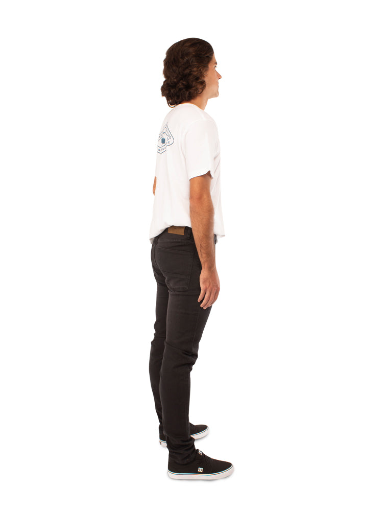 Jean para Hombre QUIKSILVER SLIM GUETTO DOG SLIM BLK KVJ0