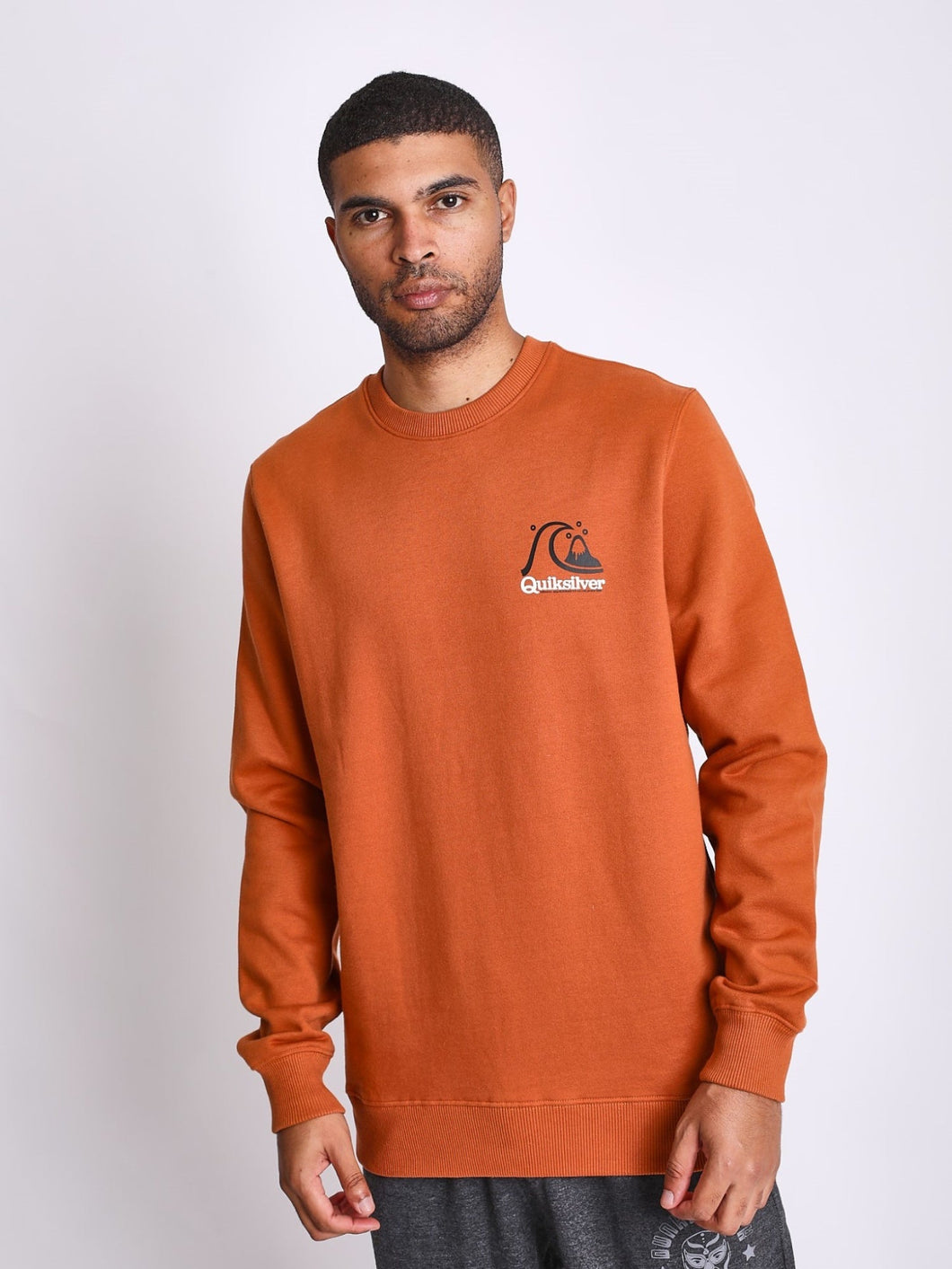 Polera para Hombre QUIKSILVER CREW NECK FIRST UP ADBE