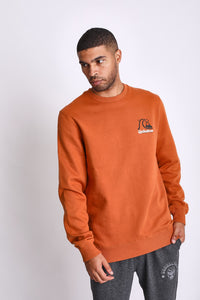 Polera para Hombre QUIKSILVER CREW NECK FIRST UP ADBE