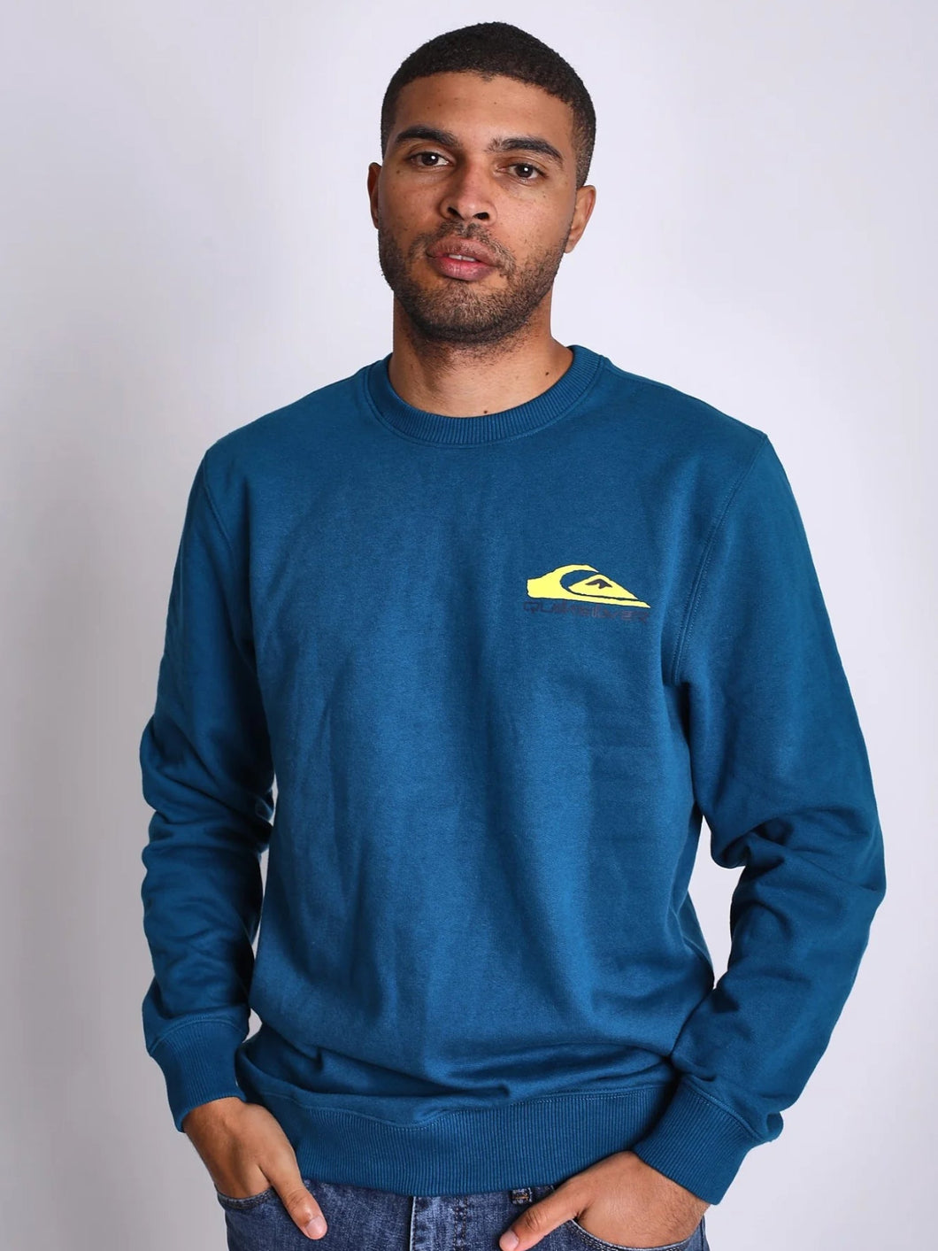 Polera para Hombre QUIKSILVER CREW NECK NEON SLAB CREW BRN0